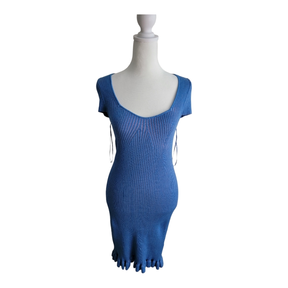 French Connection Blue Medium Sweater Dress